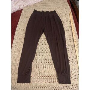 Rae Mode Womens Black‎ Jogger Pants L Polyester Spandex
